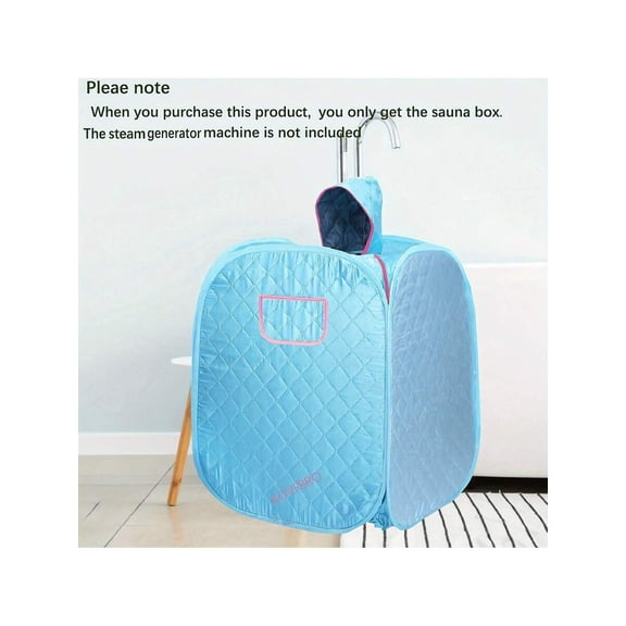 Portable Pop-Up Steam Sauna Tent,Foldable Home Spa Sweat Room,Indoor Sauna Box (Steamer Not Included),Perfect For 2026