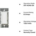 thumbnail image 6 of Lutron MACL-153MR-WH Maestro 120-Watt Multi-Location CFL/LED Digital Dimmer, 6 of 6