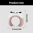 thumbnail image 3 of Adjustable Baby Shampoo Caps Protect Eyes Ears During Bath Time Reusable Shower Hat for Infants 0 Months to 6 Years, 3 of 9