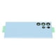 thumbnail image 3 of Cubierta de cristal trasera y frontal Bling Bling para Samsung Galaxy S22 Ultra 5G, 3 of 12