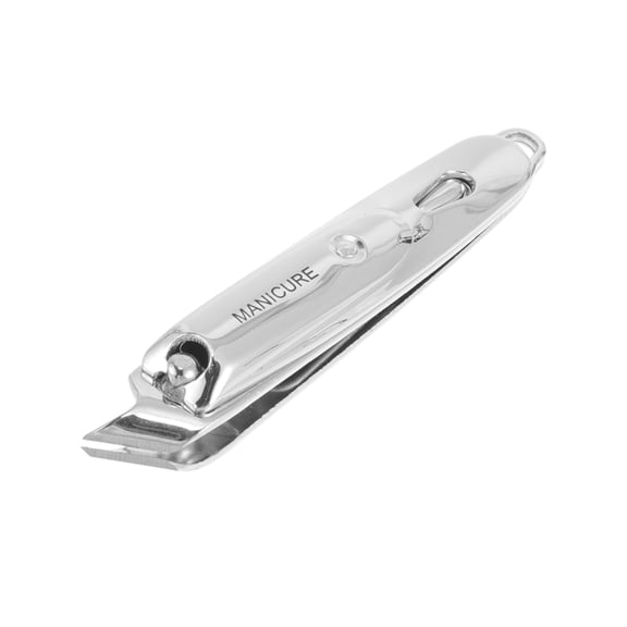 Unique Bargains Water Drip Nail Clippers 3.46"x0.59" Silver Tone 1 Pc