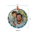 thumbnail image 5 of Custom Family Photo Ornament Window Hanging, Family Portrait , Family Suncatcher Couple Portrait Photo Ornament, 2025, Holiday Decoration, 2025, Seasonal Holiday Decor, Holiday, 5 of 5