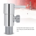 thumbnail image 3 of Robinet de Valve d'Angle de Contrôle d'Eau de Salle de Bain en Laiton Chromé Accessoires, 3 of 6