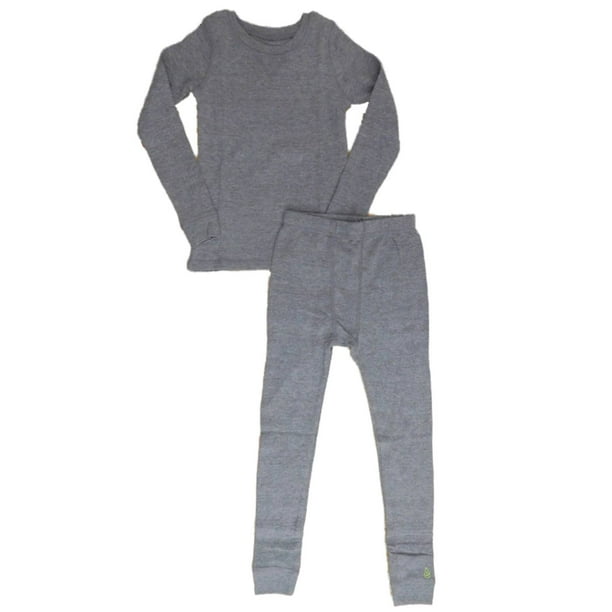 Toddler Boys Gray Thermal Underwear Base Layer Set 2T3T