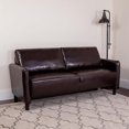 thumbnail image 4 of Candler Park Upholstered Sofa in Brown Leather, 4 of 6