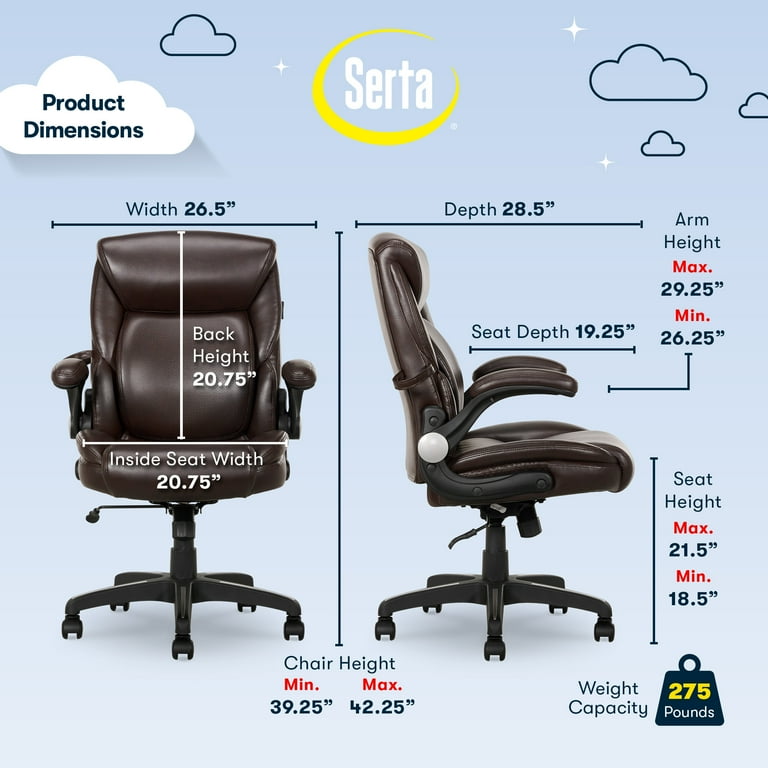 Walmart serta desk chair new arrivals