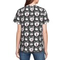 thumbnail image 7 of Wukai Husky Youth Unisex Short Sleeve T-Shirt for Boys, Girls, Teens, and Kids-X-Small, 7 of 7