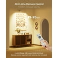 thumbnail image 5 of Rechargeable 12000mAh Picture Light for Wall with Remote, 3 Color Temps, Dimmable, Timer, for Gallery Poster Frame Painting Photo Art Display, 5 of 18