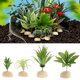 thumbnail image 3 of Plantas artificiales Colco decoraciones para peceras plástico Plantas de terrario de reptiles, 3 of 8