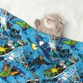 thumbnail image 2 of Disketp snow board blue Dog Blanket/Bed Cover for Dogs and Cats,Puppy Essentials-Medium, 2 of 8