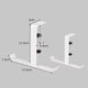 thumbnail image 4 of Percha de ladrillo resistente y ajustable para medias y guirnaldas de chimenea | Gancho para repisa sin taladro con doble gancho para decoración navideña | Se adapta a repisas de 0,3 a 2,17 pulgadas, 4 of 6