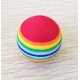 thumbnail image 2 of Rainbow Ball Pet Ball Kitten y Puppy Toys Adecuado para mascotas pequeñas 20PCS oso de fresa Electrónica, 2 of 3