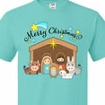 thumbnail image 4 of Inktastic Merry Christmas Cute Nativity Scene T-Shirt, 4 of 5