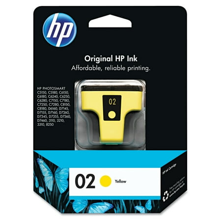 - HP 02, (C8773WN) Yellow Original Ink Cartridge