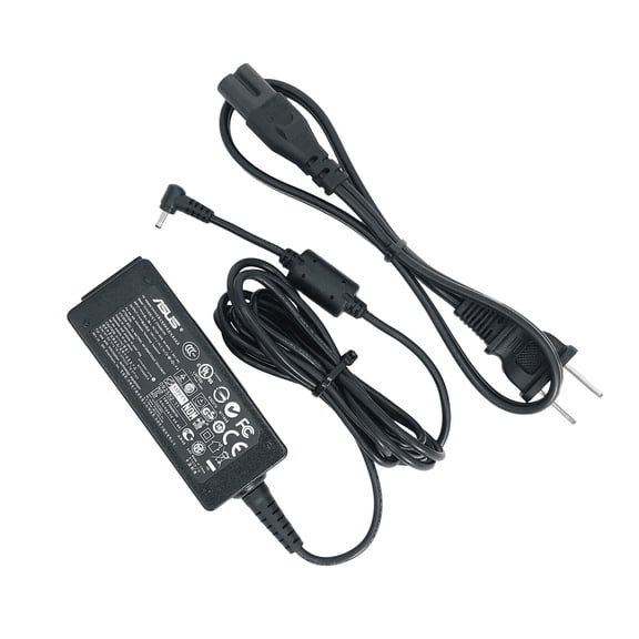 Pre-Owned Asus EXA0901XH 19V 40W Power Adapter w/ Power Cord Genuine Black