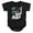 Bugs Bunny, variant on Taz Hangry Unisex Infant Snap Suit for Baby (6 Months) Black