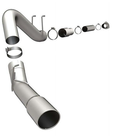 Magnaflow Exhaust 17872 Large Stainless Steel Performance Exhaust System Kit for 2008-207 F-250 & F-350 Super Duty