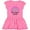 Raspberry with Polka Dots, variant on Inktastic Pre-school Grad Graduation Rainbow Girls Toddler Dress