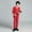 Red, variant on Lycody Boys Suit for Kids Tuxedo Wedding Ring Bearer Outfit Boy Formal Suits 5 Piece Slim Fit Dresswear Suit Set