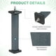 thumbnail image 2 of Uxcell 2-Pack Cilindro de Piedra de Aire, 8.3 Pulgadas Piedras de Aire para Acuarios, Difusor de Burbujas para Hidroponía/Estanque Exterior, 2 of 7