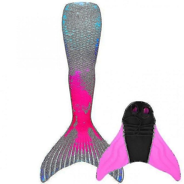 Nouvelle Queue de Sirène compatible Filles et Garçons, Monofin compatible Natation Incluse-Semaine