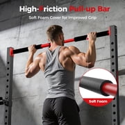 FLYBIRD Adjustable Squat Rack with Pull-Up Bar, Multi-Functional Power Rack for 6FT/7FT Barbells