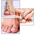 thumbnail image 3 of Minnieouse 2 uds herramientas para el cuidado de los pies herramienta de corrección de uñas de los pies fijador de alambre encarnado portátil Ayudas para vestirse con gancho de botón, 3 of 6