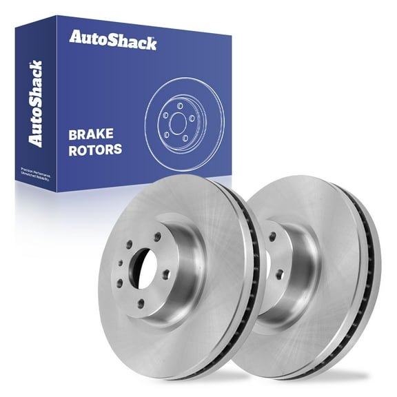 AutoShack Front Vented Brake Rotors 2-PC Set Replacement for 2013-2020 Ford Fusion 2013-2016 Lincoln MKZ 11.81" (300 mm)