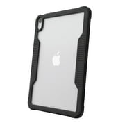 onn. Slim Rugged Tablet Case for iPad (10th generation) - Black/Clear