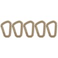 thumbnail image 1 of unids/set mosquetón de plástico para exteriores anillo en D cierre a presión llavero gancho hebilla bolsa (fangoso), 1 of 8