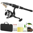 thumbnail image 2 of LEO Ultimate Fishing Gear Set with Telescopic Carbon Fiber Rod, Spinning Reel & Essential Accessories, Includes Carry Bag for Easy Transport, Multiple Models Available, 2 of 6