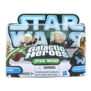 Star Wars Galactic Heroes Ahsoka & Anakin Skywalker Mini Figure, 2 Pack