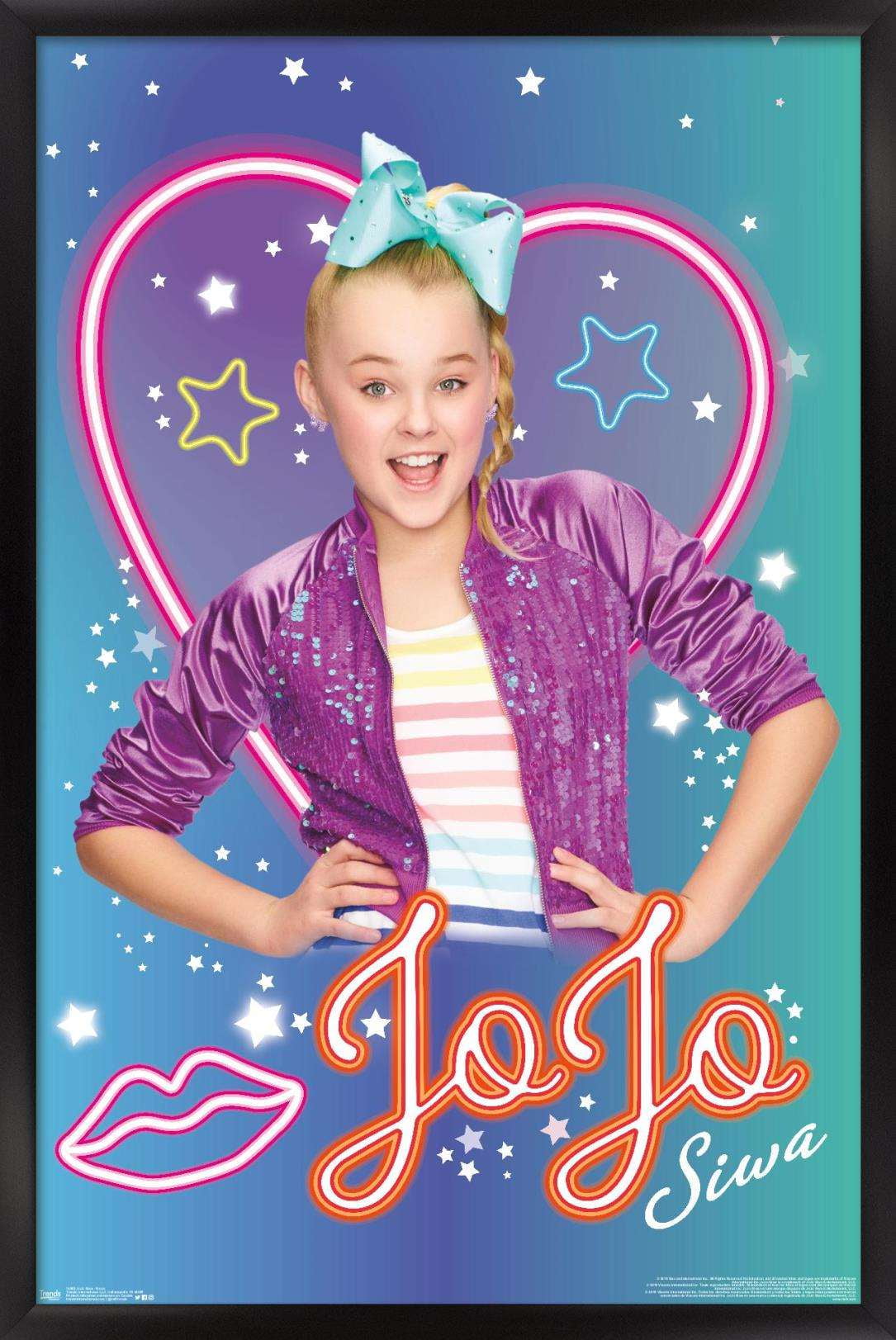 JoJo Siwa - Neon Poster - Walmart.com - Walmart.com