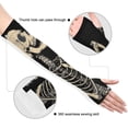 thumbnail image 3 of ALAZA Funny Cool Skeleton Flower UV Sun Protection Arm Sleeves UPF 50+ Compression Cooling Sleeve 1 Pair, 3 of 7