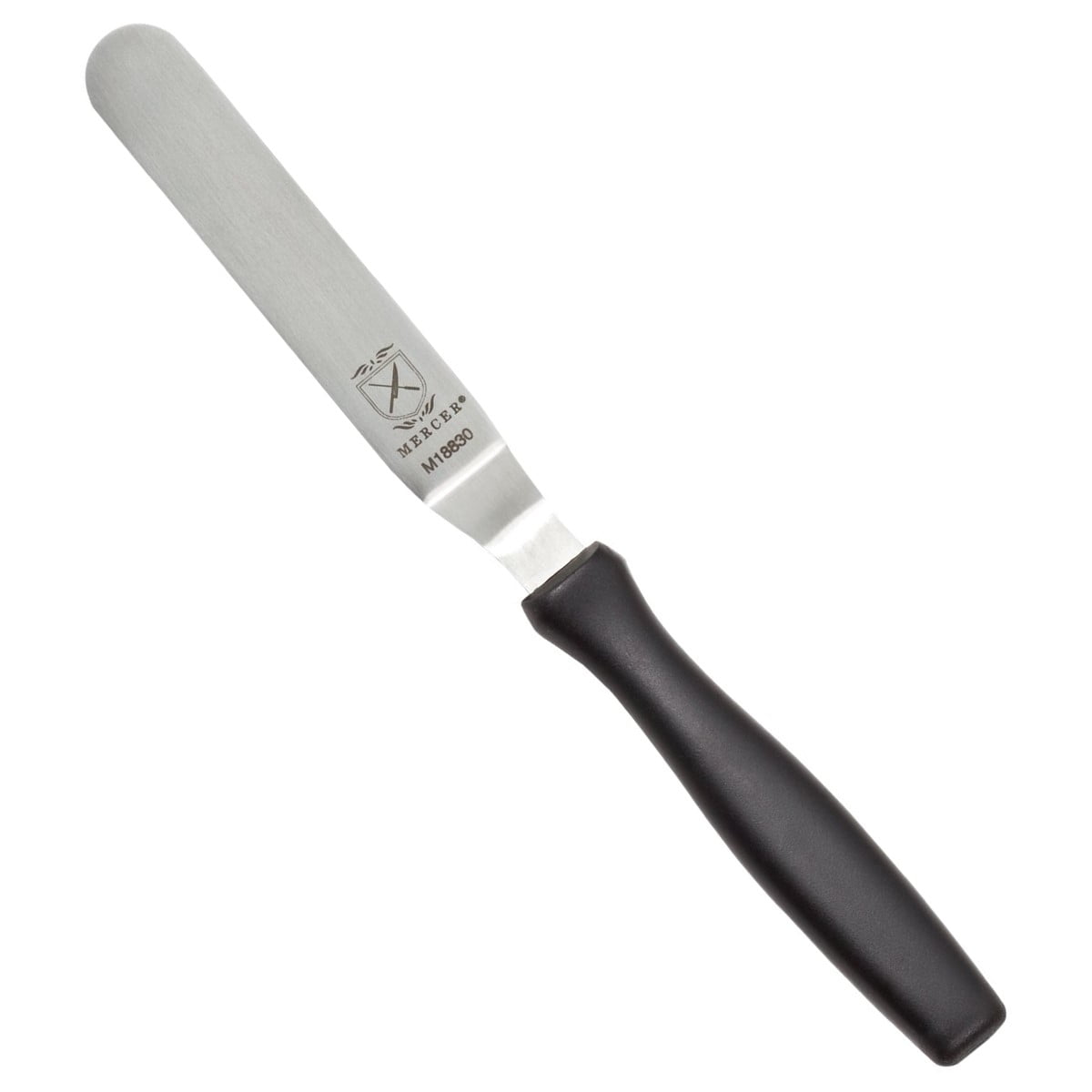 Mercer Stainless Steel 4.25 Inch Offset Spatula - Walmart ...