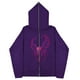 thumbnail image 4 of Sudaderas informales con estampado de calavera Y2k para hombre y mujer, sudaderas con capucha góticas para parejas, sudadera con cremallera de talla grande Harajuku Y2k, 4 of 5