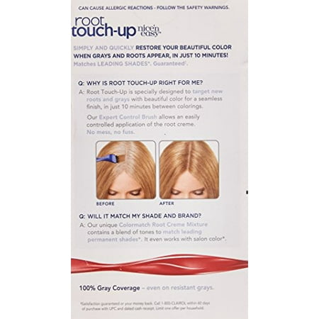 Clairol Nice N Easy Root Touch Up 8 5a Medium Champagne Blonde