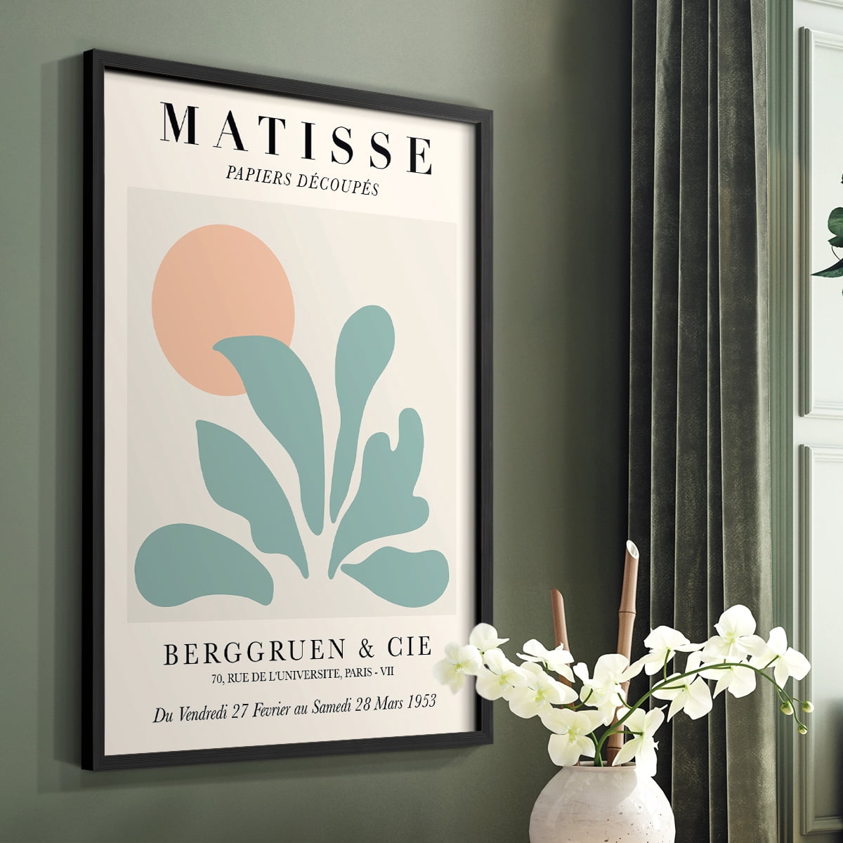 Matisse XCIII Framed Print - Solid Wood