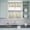 Beige, variant on 3 Piece Kitchen Curtains and Valances Set Eucalyptus Leaves Cafe Curtains 36 Inch Length Spring Country Botanical Flowers Floral Valance & Tier Curtain for Living Room Bedroom 54"x18" 27"x36"*2