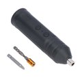 thumbnail image 3 of Mini Tournevis Électrique Kit Rechargeable Sans Fil Petit Outil de Perceuse Interface de Charge Type C Noir DC3.6V pour Réparation Maison DIY Entretien, 3 of 8