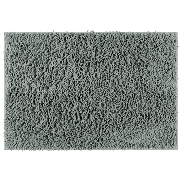 REGALWOVEN Alfombrillas de baño suaves y esponjosas para baño y dormitorio gris 20" x 32"