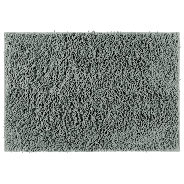 REGALWOVEN Alfombrillas de baño suaves y esponjosas para baño y dormitorio gris 20" x 32"