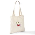 thumbnail image 6 of CafePress - I Love You Tote Bag - Unisex Canvas Tote Bag, Beige, 1-Piece, 6 of 6
