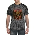 thumbnail image 2 of Wild Bobby, Dragon Sitting on Skull, Pop Culture, Tie-Dye Tees, Spiral Black, Small, 2 of 3