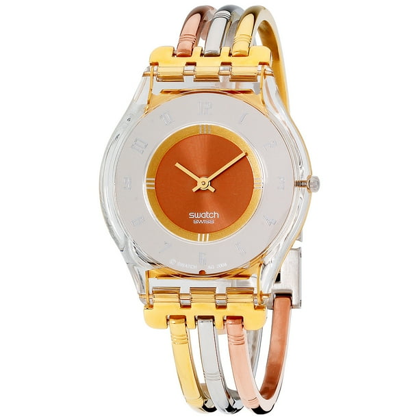 Swatch Swatch Skin TriGold Multicolored Dial Stainless Steel Ladies