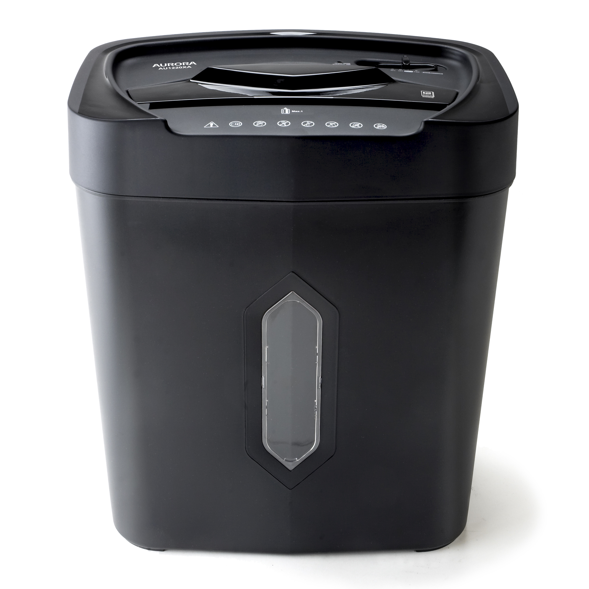 Aurora 12-Sheet Cross-Cut Paper Shredder with 5.2 Gallon Bin photo 2