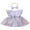 Purple, variant on CIYCuIT Baby Girls Summer Romper Dress Fly Sleeve Flower Embroidery Tulle Skirt Hem Jumpsuit Infant Toddler Sweet A-line Bodysuit with Bow Headband 3M 6M 12M 18M 24M