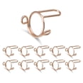 thumbnail image 1 of 10-Piece Adjustable Copper Nail Rings Set - Electroplated Gold/Silver/Rose Gold, Easy On/Off Removable Design for Religious Use, Nail-Biting Prevention & Quick Manicure Alternatives, Eco-Friendly, 1 of 7