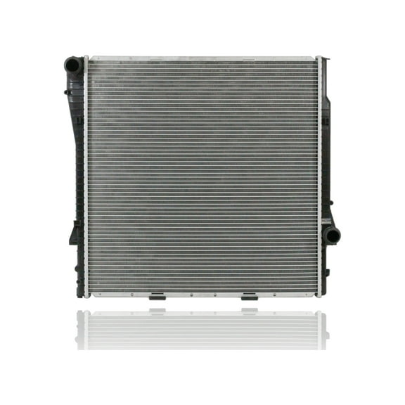 Radiator - Pacific Best Inc. Fit/For 2874 00-06 BMW X5 Manual Transmission V6 3.0L - Plastic Tank Aluminum Core