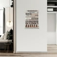 thumbnail image 4 of Farmhouse Inspirational Office Wall Art In This Office Pictures Wall Decor Motivational Teamwork Rustic Canvas Decor Prints Painting Framed Office Artwork for Office Ready to Hang 12"x16", 4 of 6